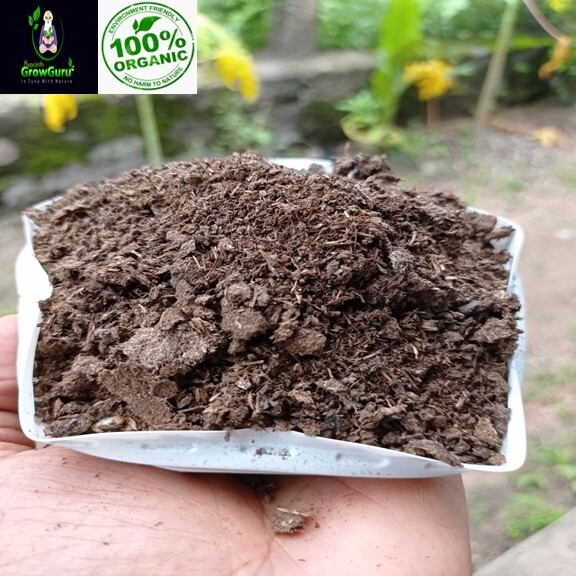Ceylon Cow Manure 200g Natural Organic Cow Dung Fertilizer Natural Dried Growth