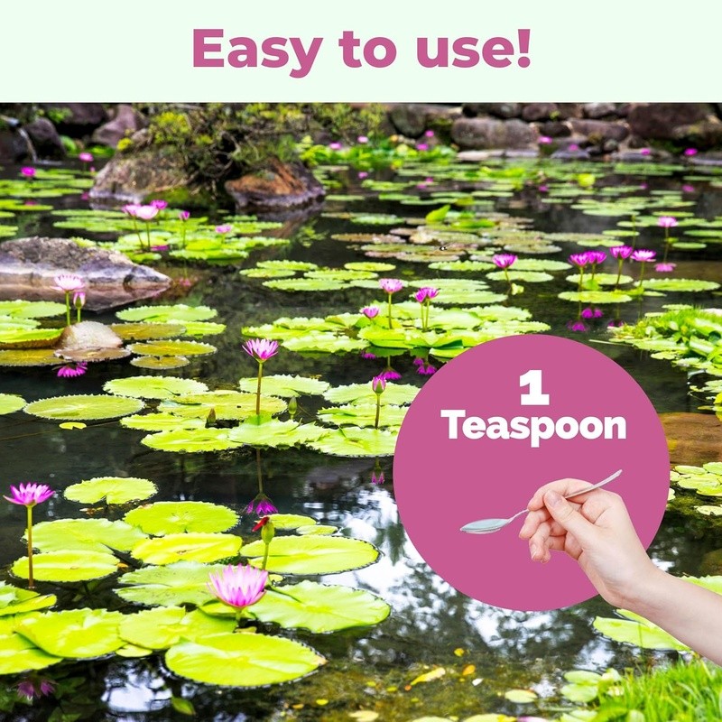 Aquatic Plant Nutrients Liquid Pond Growth Vibrant Foliage & Blooms 8 Oz New