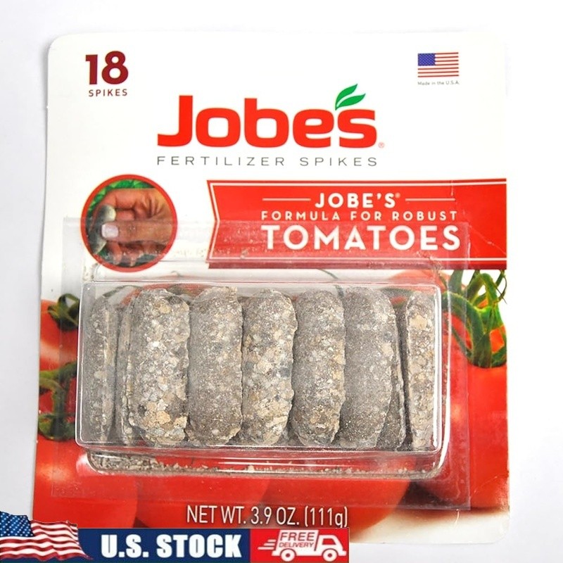 Tomato Fertilizer Spikes 18 Pack NPK 6-18-6 Nutrient Delivery Roots Growth New