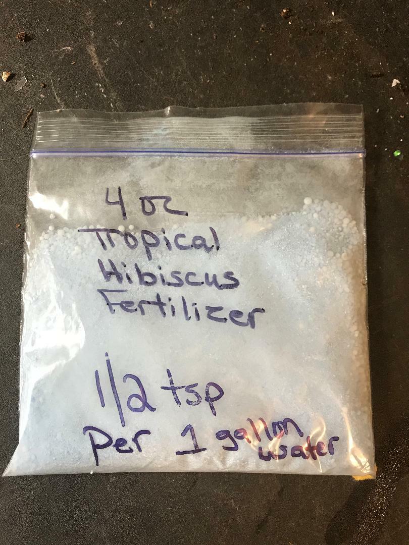 Special Blend Tropical Hibiscus Fertilizer 4 oz