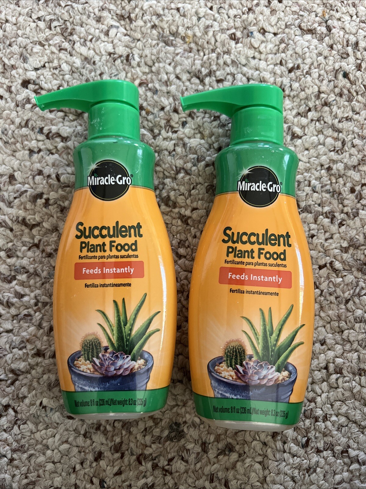 2 SCOTTS MIRACLE GRO – Succulent Plant Food, 8-oz. Total 16oz – Feeds Instantly