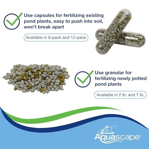 Pond Plant Fertilizer Granules, 2 lb – Boost Aquatic Growth & Health, Easy Use
