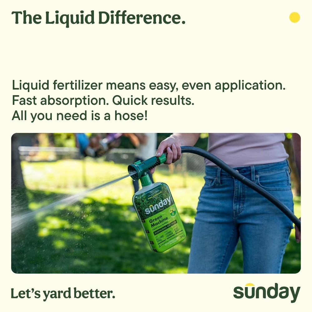 Green Machine Ready-to-Spray Liquid Lawn Fertilizer (22-0-3),42.3 oz, 5000-Sq ft