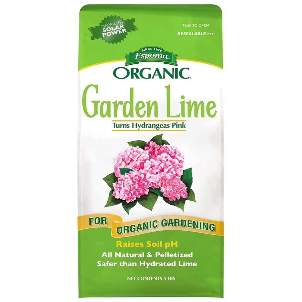 Organic Garden Lime Fertilizer 5 lb Bag Covers 135 Square Feet Soil Amendment