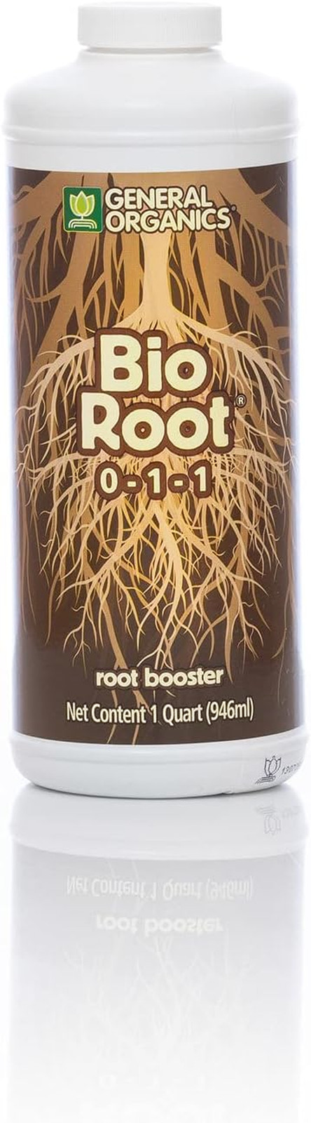 General Organics Bioroot, Plant for the Roots, 0-1-1, 1 Qt.