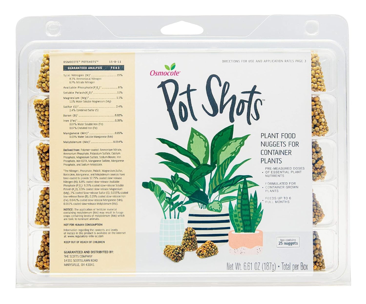 Osmocote Smart-Release Plus 2 Lb. Outdoor & Indoor Plant Food 2345012