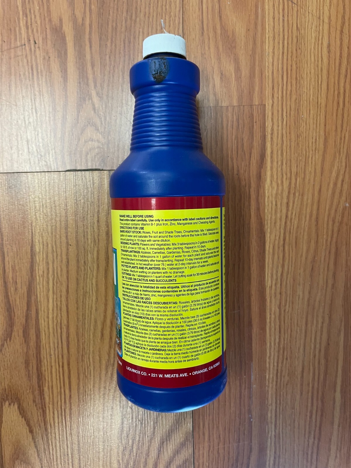 Western States – Vitamin B-1 Transplant Solution 32 oz bottle Plant Fertilizer