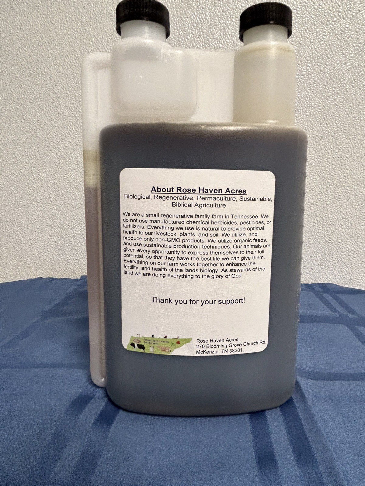 Rabbit Urine for organic fertilizer, organic pest repellent, scent lure 32 fl oz