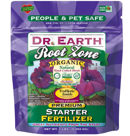 Dr. Earth 1 lb 2-4-2 MINIS Root Zone Starter Fertilizer 71115