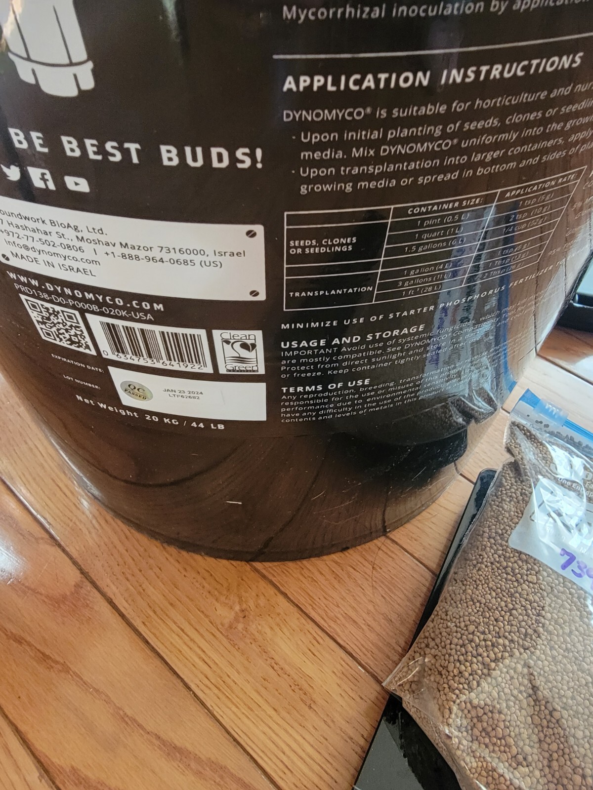 Dynomyko 100g Mycorrhizal Inoculant FRESH SAMPLE⚡️FAST SAME DAY USPS SHIPPING⚡️