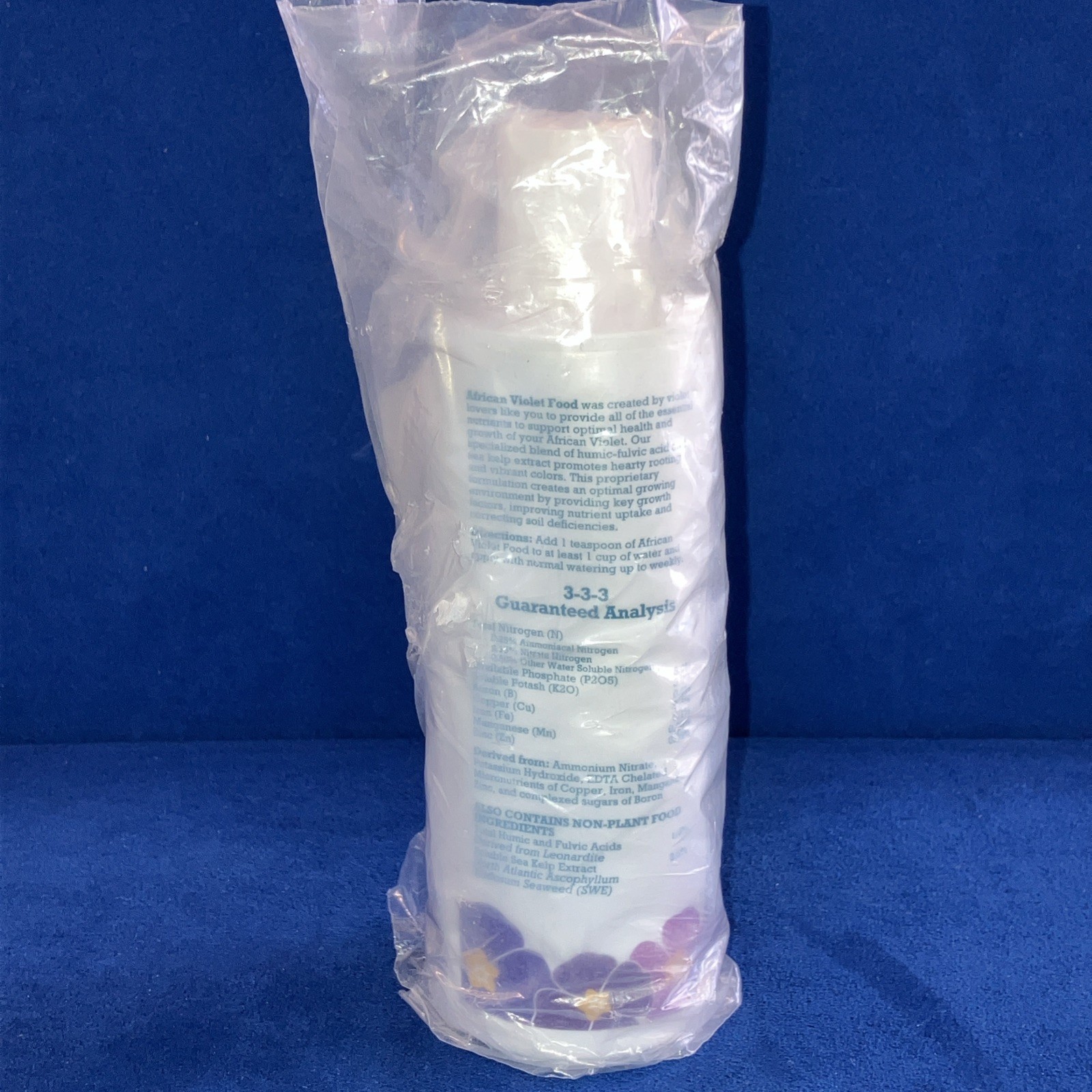 African Violet Food – Liquid Fertilizer for Vibrant Blooms, Easy to Use (8 oz)