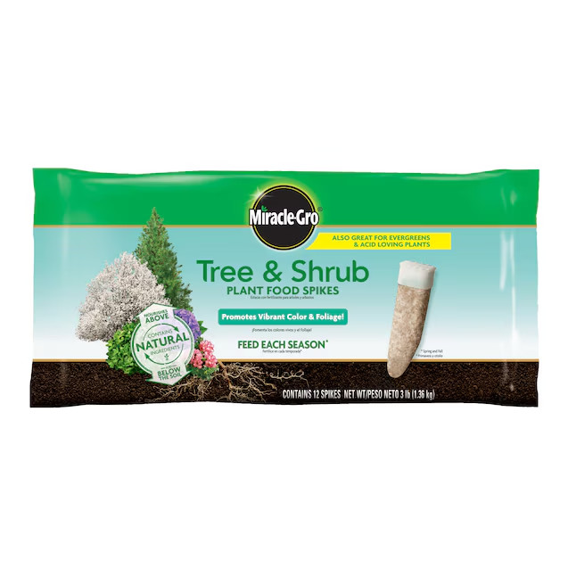 Miracle-Gro Tree and Shrub 3-lb 15-5-10 Spikes Tree Food