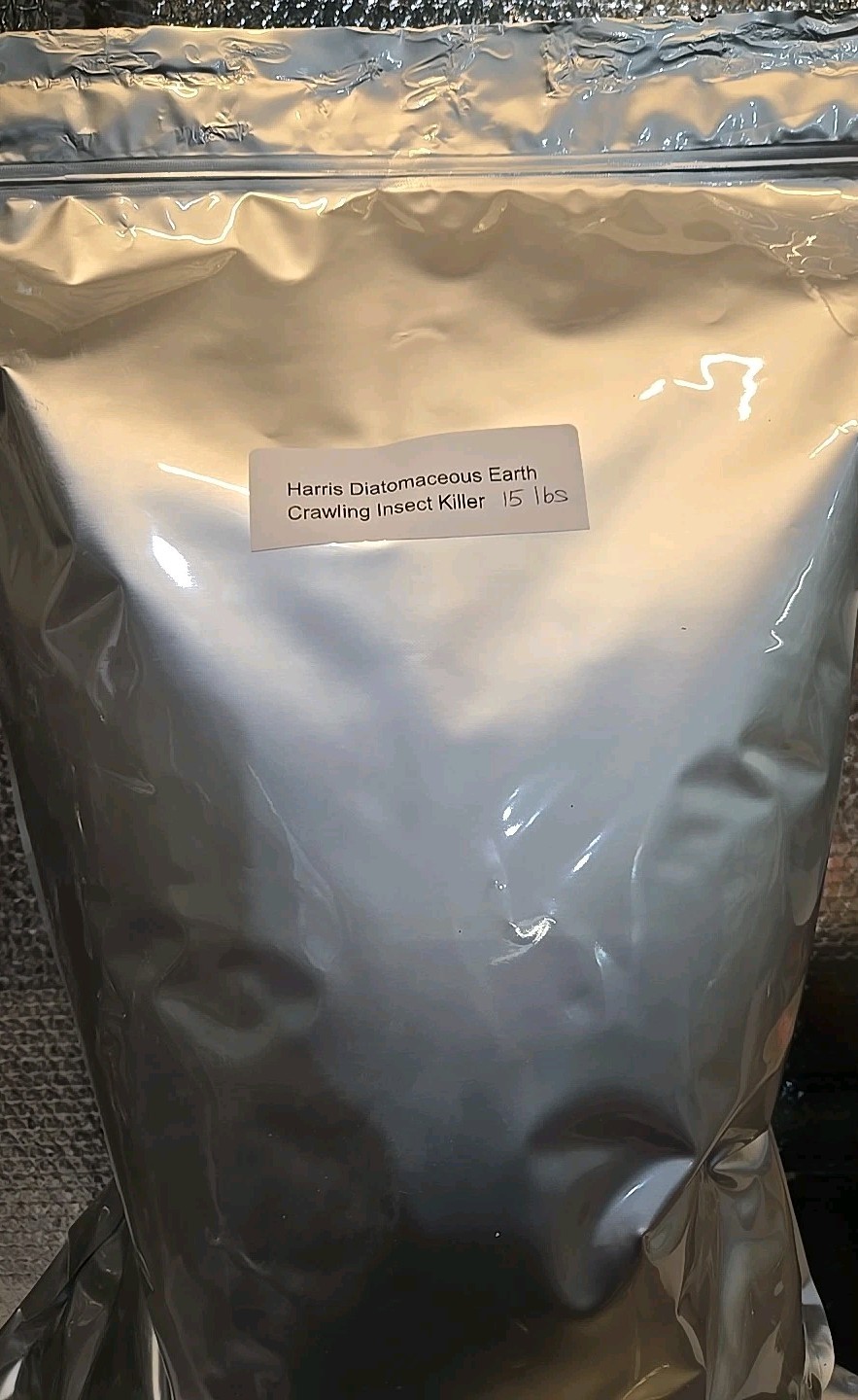15 lbs Diatomaceous Earth Home & Garden Powder Indoor & Outdoor With Duster