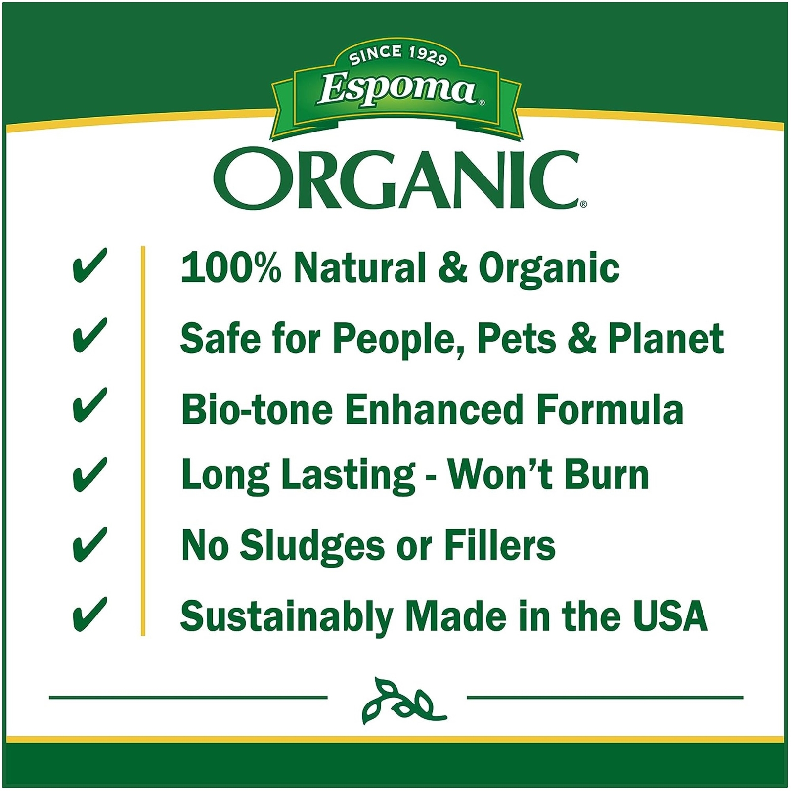 Espoma Organic Tree-tone 6-3-2 Natural & Organic Plant Food, 36 lb Bag
