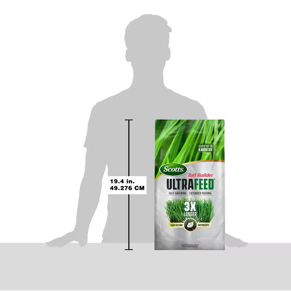 Turf Builder 20 Lbs. Covers up to 8,889 Sq. Ft. Ultrafeed Dry Lawn Fertilizer fo