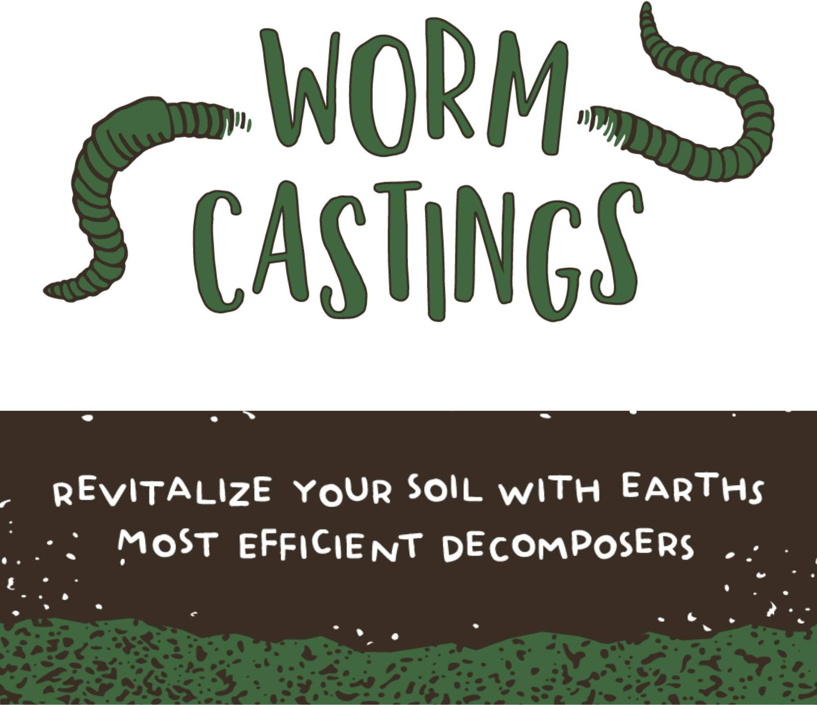 Earth Worm Castings – Organic Red Worm Compost Soil Amendment – .13 Cubic Foo…