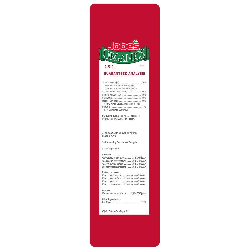 Jobe’s Organics Granular Garden Fertilizer, Easy Plant Care Fertilizer for Veget