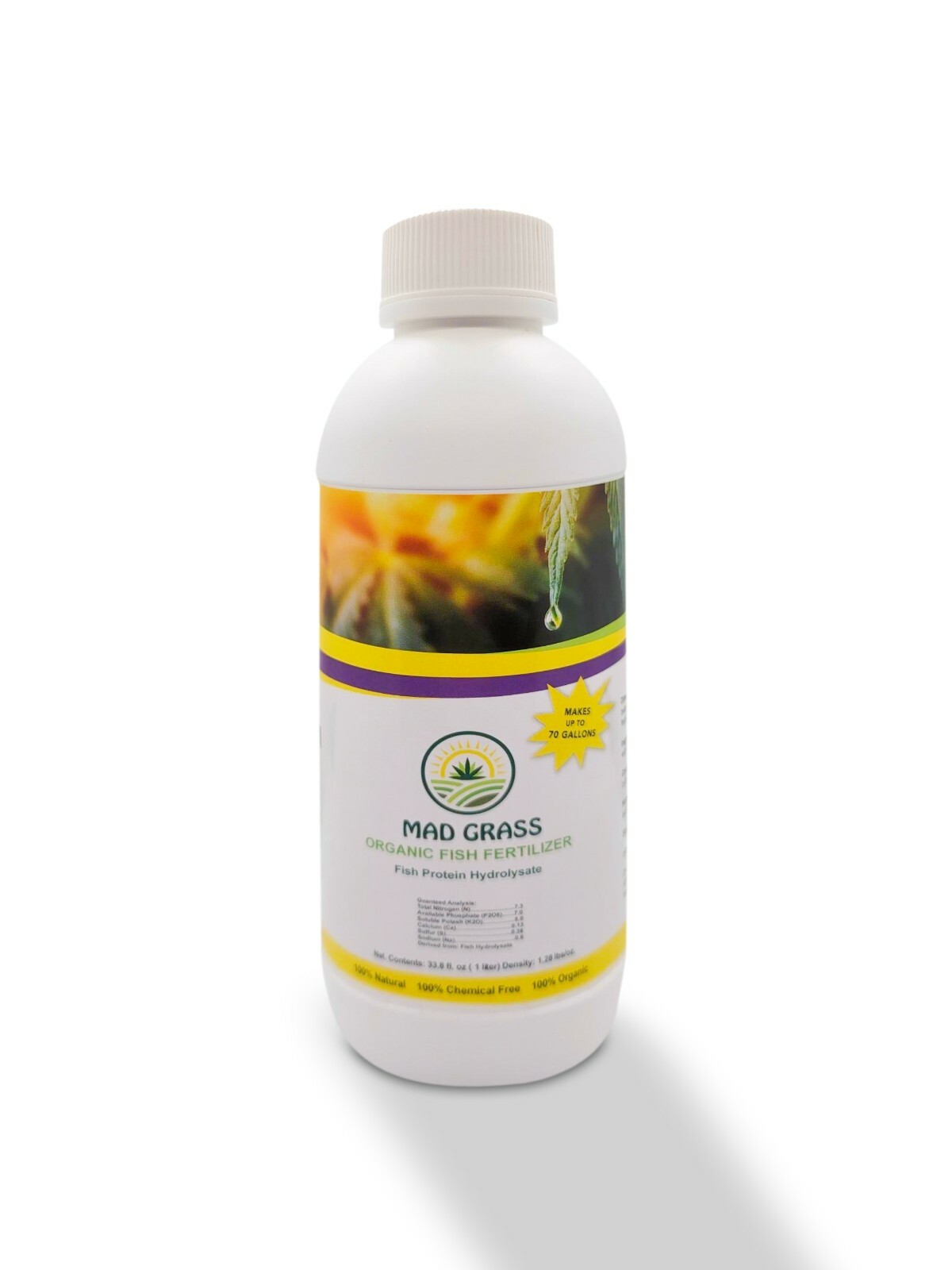 Organic Fish Fertilizer – For Hemp: That is Less Than $.56 Per Gallon !