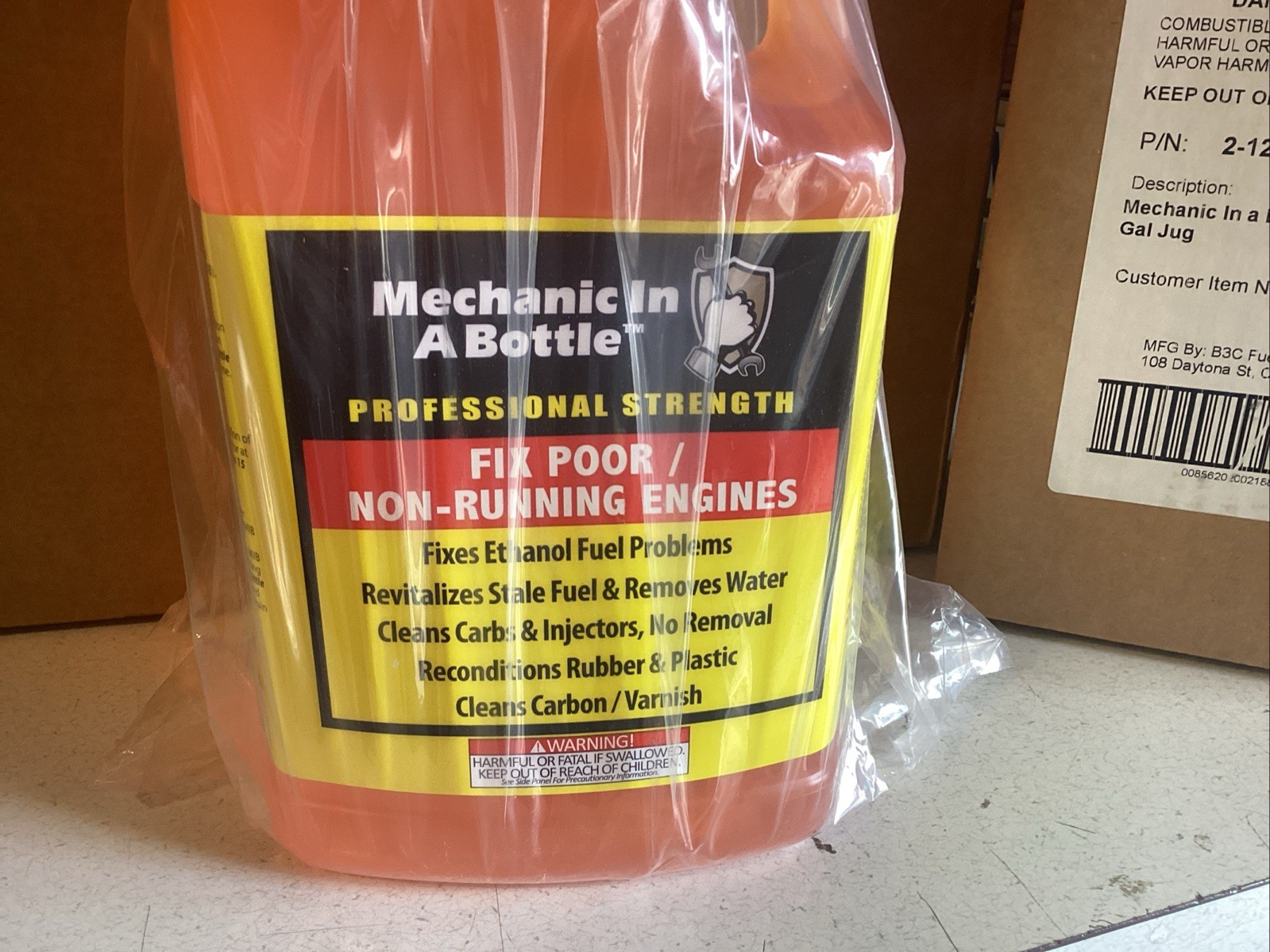 B3C 2 128 Fuel Solutions L2128-1 Mechanic In A Bottle 1 Gallon 2-128-1 2-4 Cycle