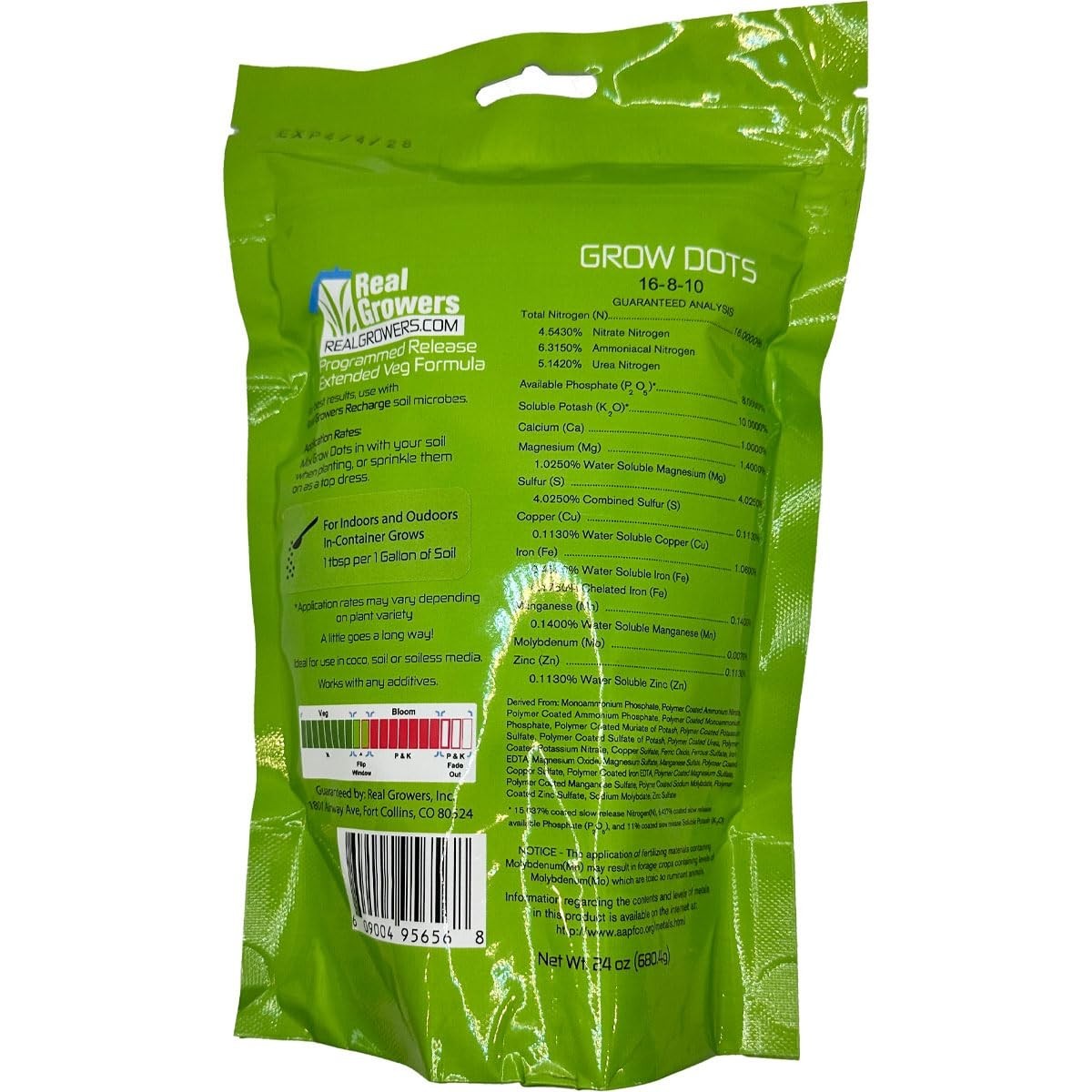 Extended Plant Food Grow Dots – Single Application for Coco Coir & Soilless Medi