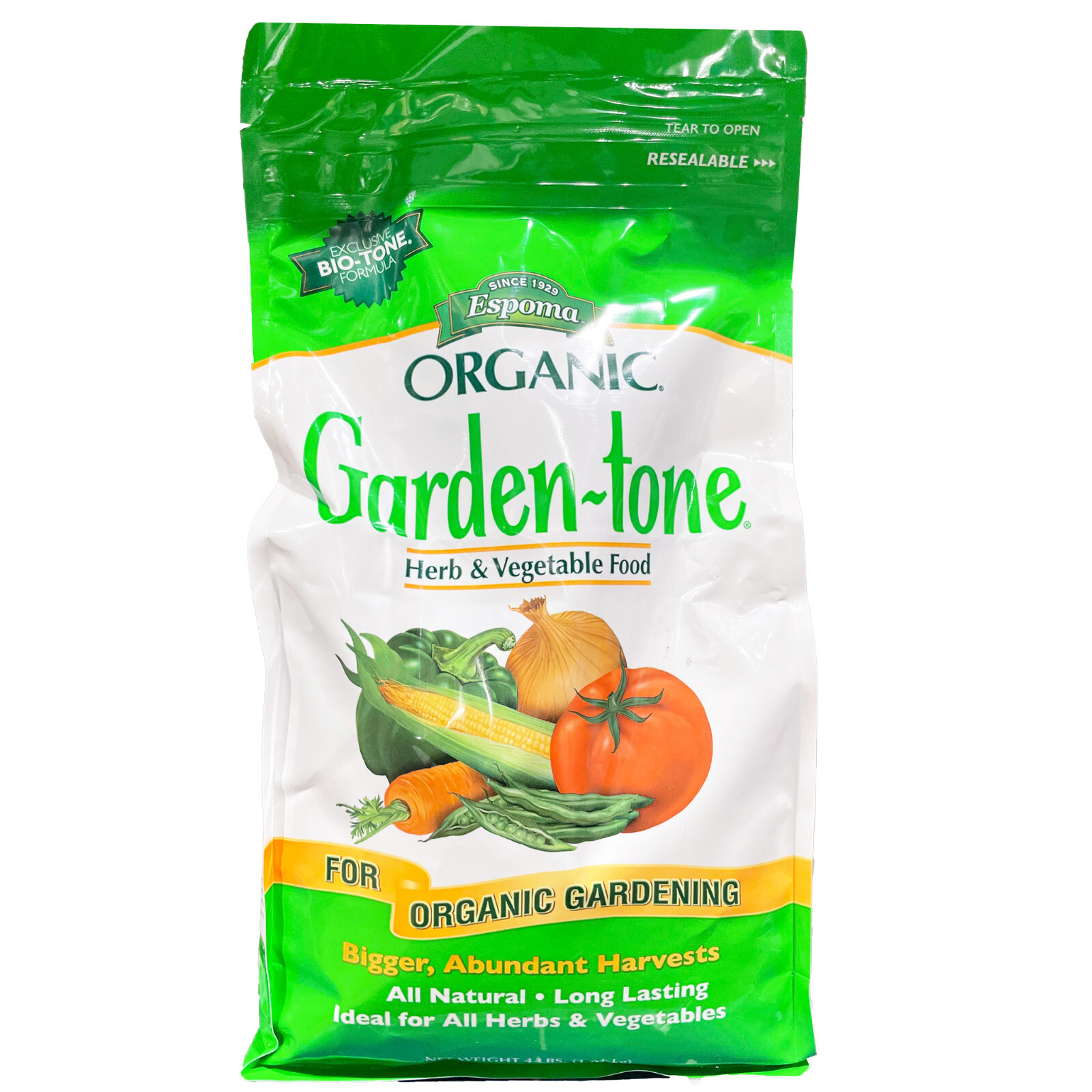 Espoma Garden-Tone Plant Food 3-4-4 ( 4 lbs ) Organic Herb & Vegetable Food