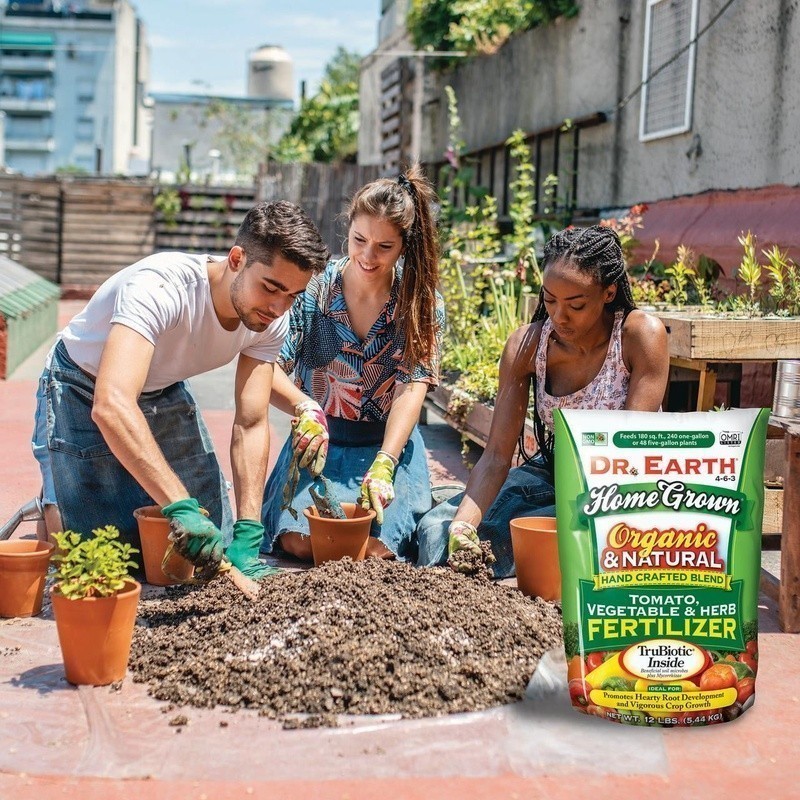 Organic Vegetable Fertilizer 4-6-3 Natural Food TruBiotic 12lb Indoor Outdoor US