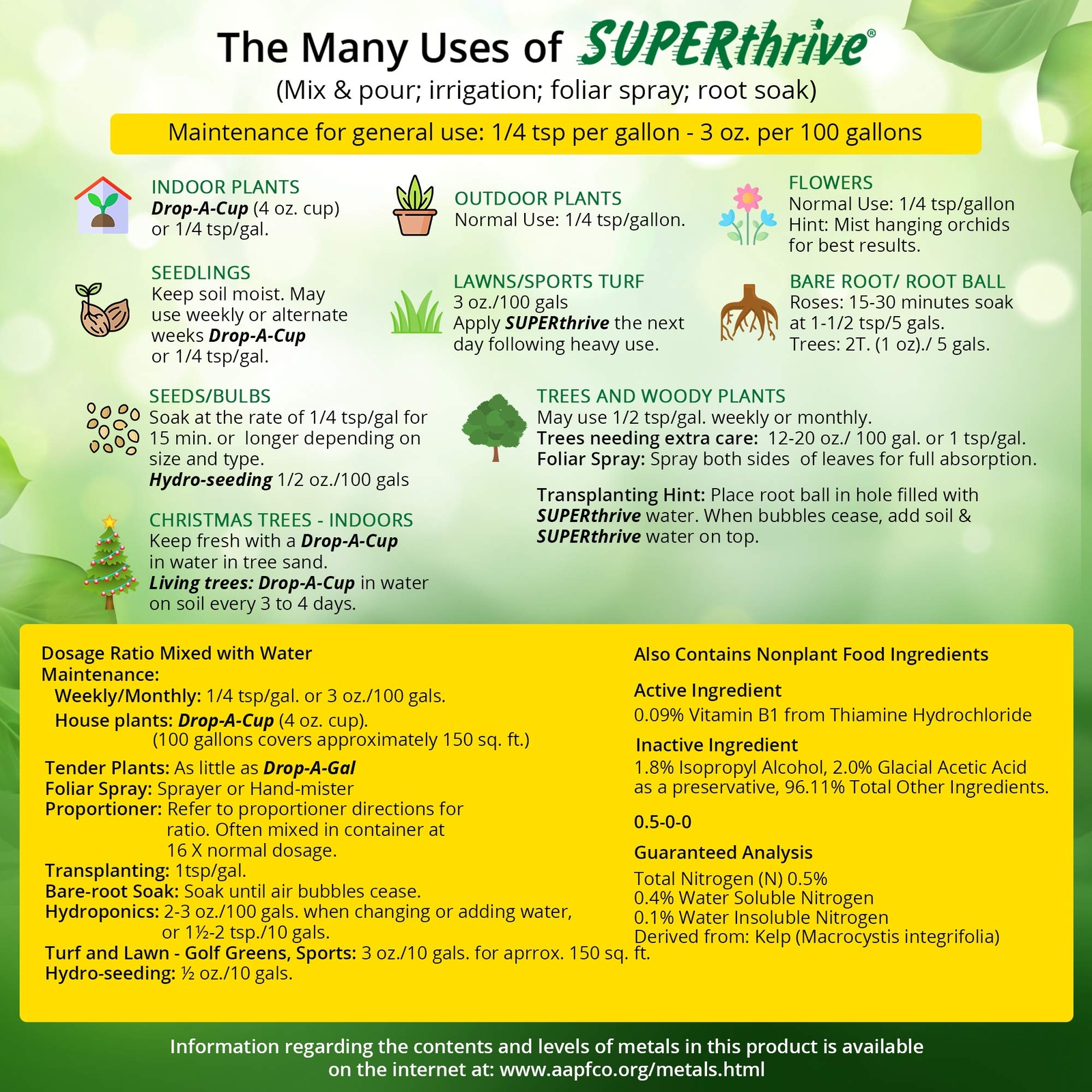 Superthrive Orig Vitamin Solution, 1 Quart (1)