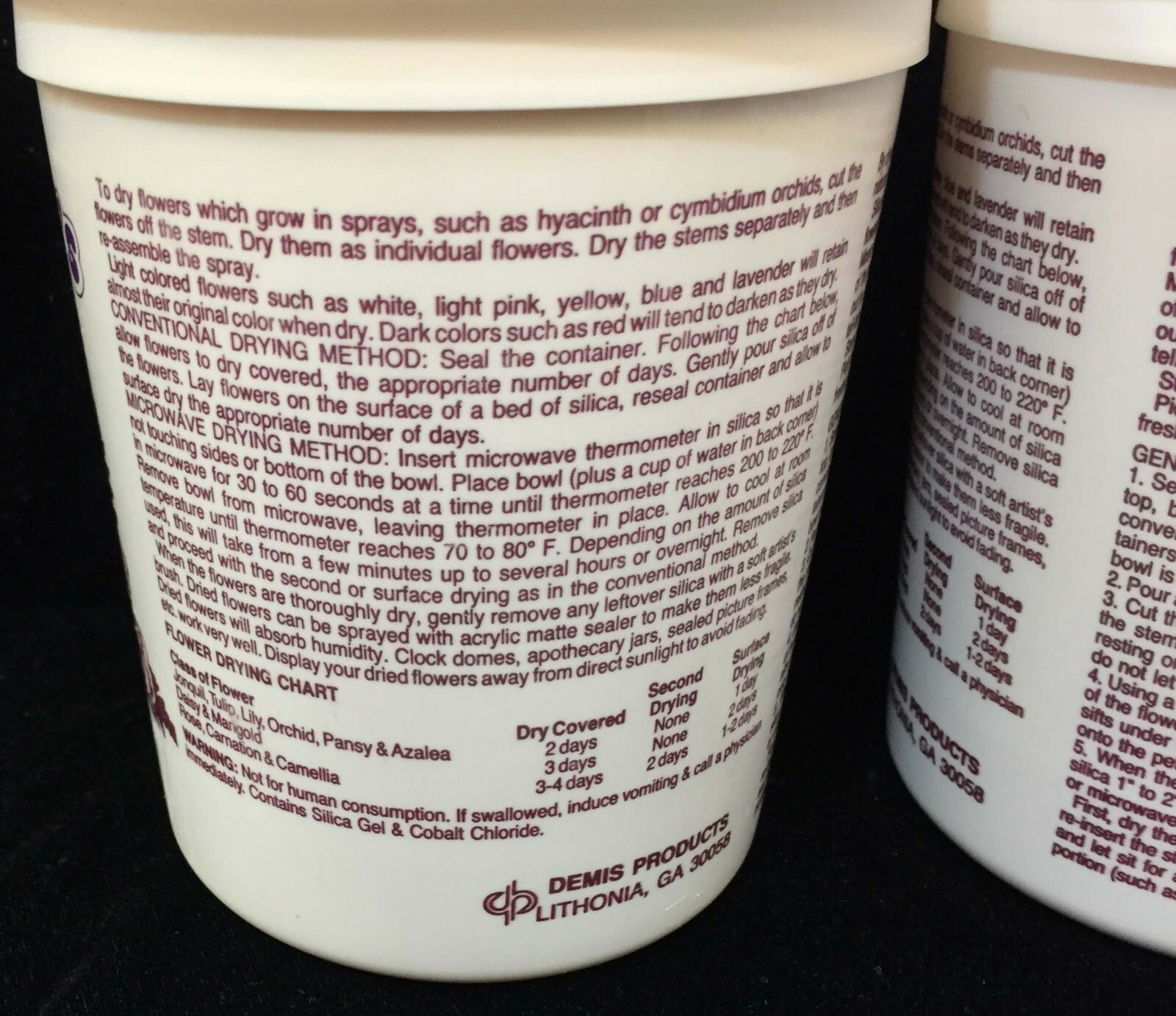Mother Nature’s Preserves Celica Gel Crystals Flower Drying Medium Lot of 2