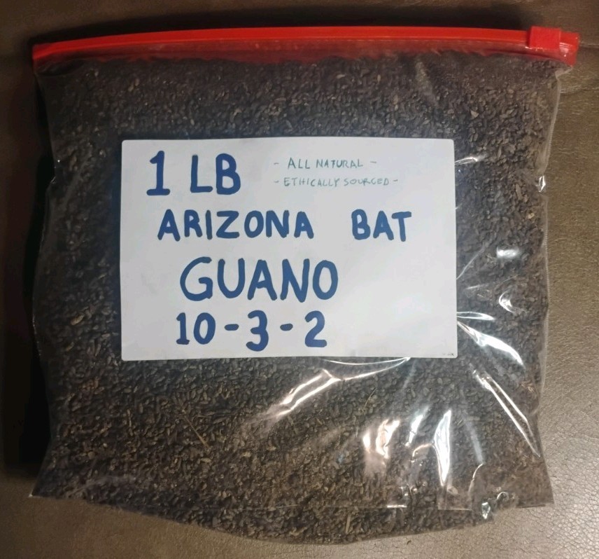 Natural Arizona Bat Guano Organic Fertilizer 100% Pure 10 · 3 · 2