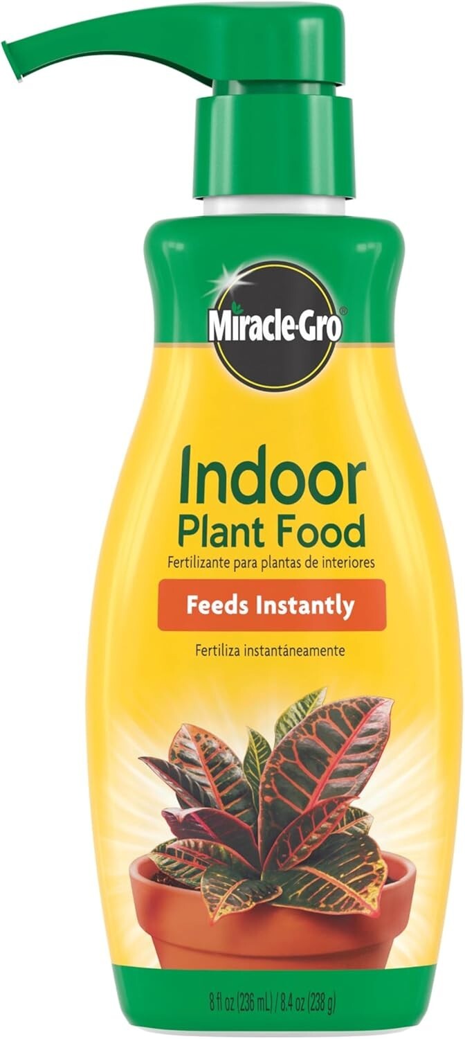Houseplant Food 8 oz. – Set of 3 Liquid Nutrients for Thriving Indoor Plants