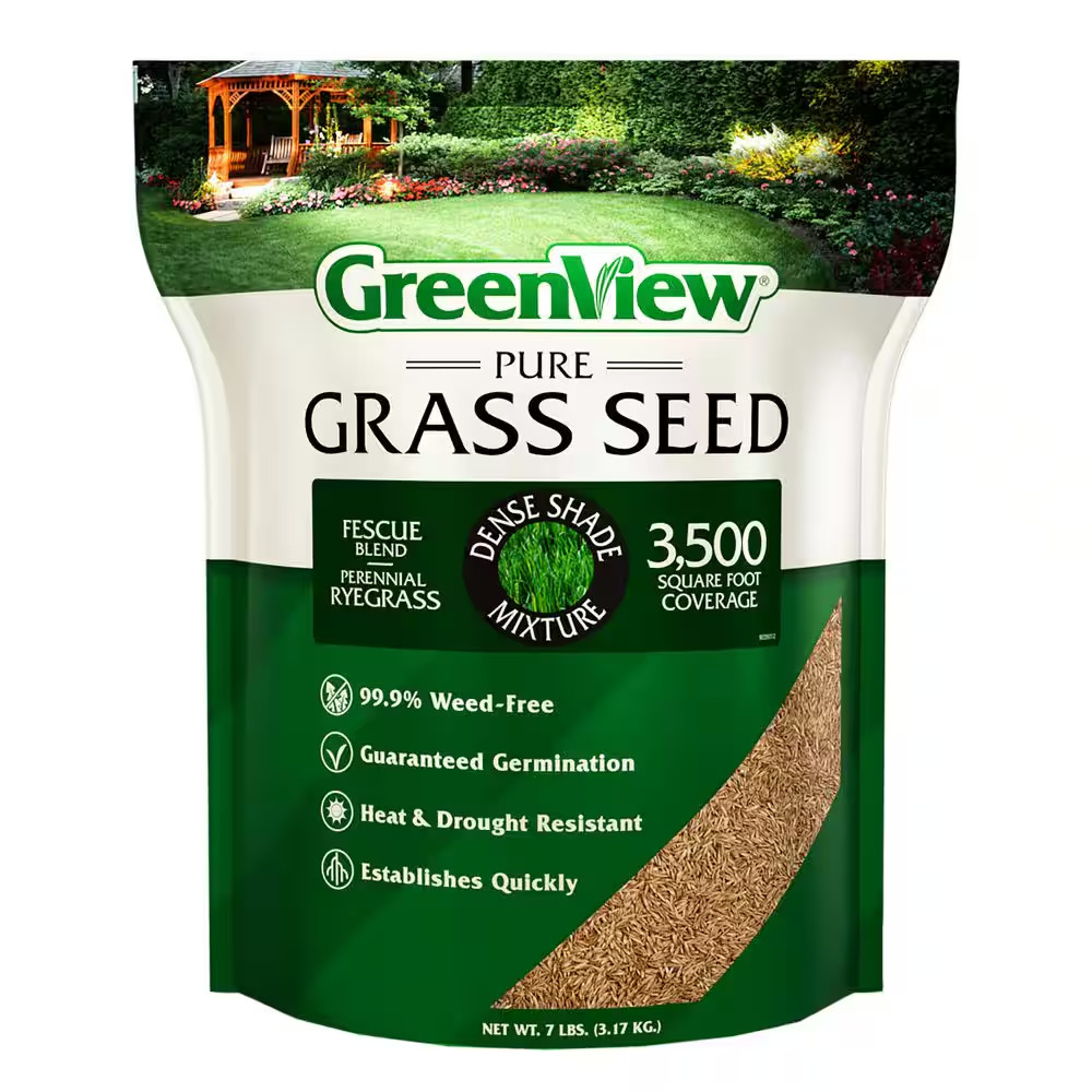 7 Lbs. Pure Grass Seed Dense Shade Mixture – Covers up to 3,500 Sq. Ft.