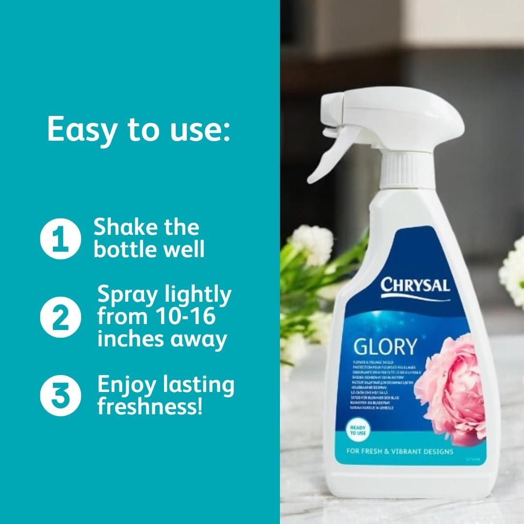 Chrysal Professional Glory Flower and Foliage Finish 500ml