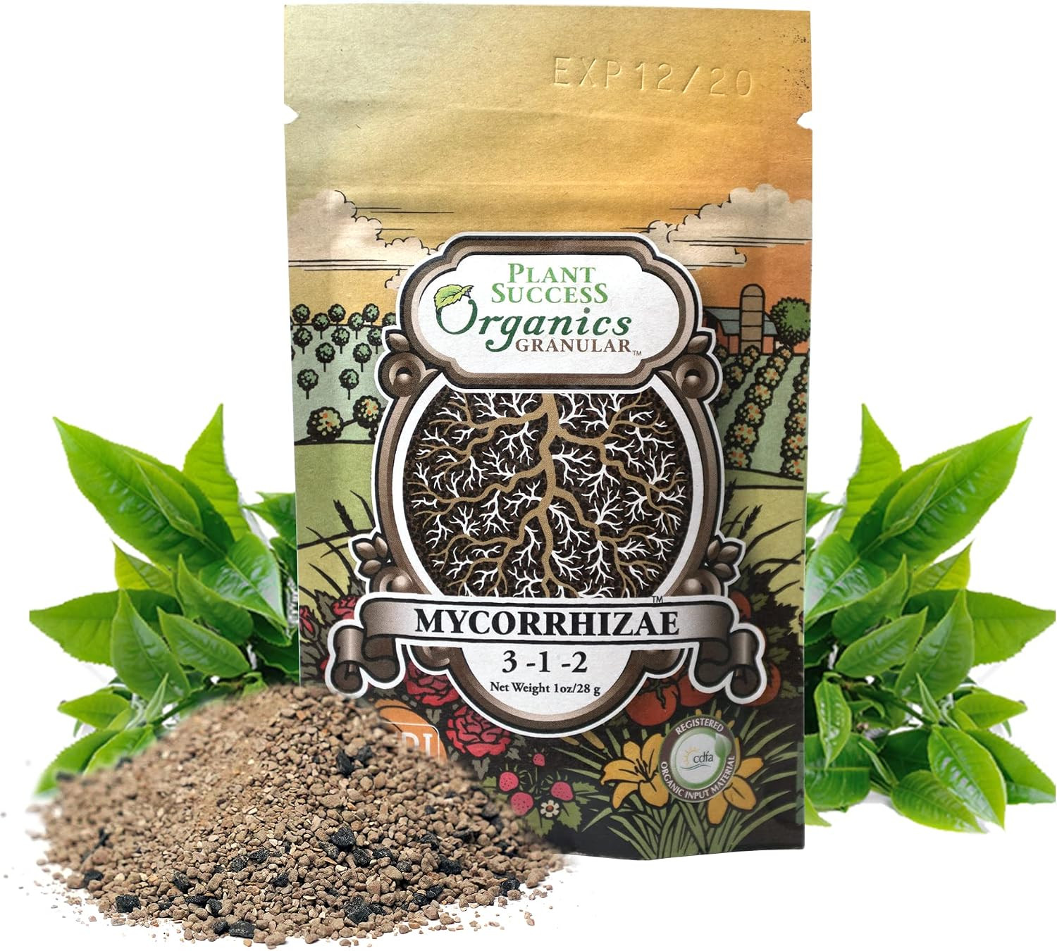 Mycorrhizal Fungi plus Starter Fertilizer for Plants, Plant Success Organics, Ro