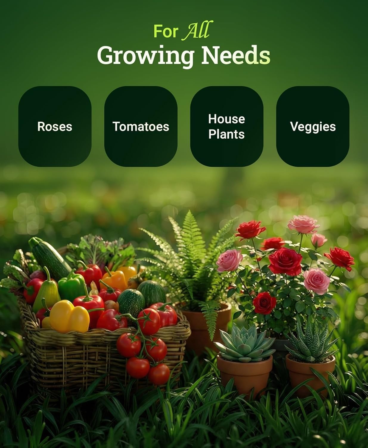 Nutrient-Rich 1 Quart Grow Big Concentrate – Perfect for Indoor & Outdoor Plants