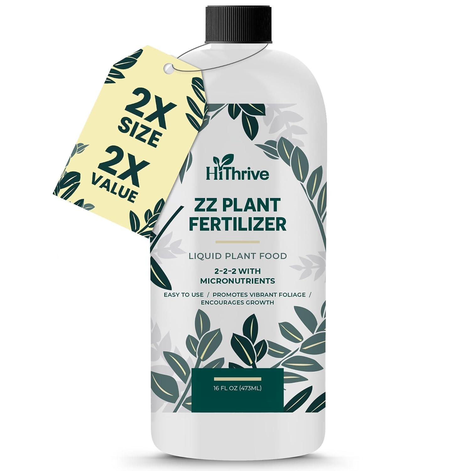 16oz Liquid Fertilizer for Indoor Plants Makes 32 Gallons ZZ Plant Fertilizer