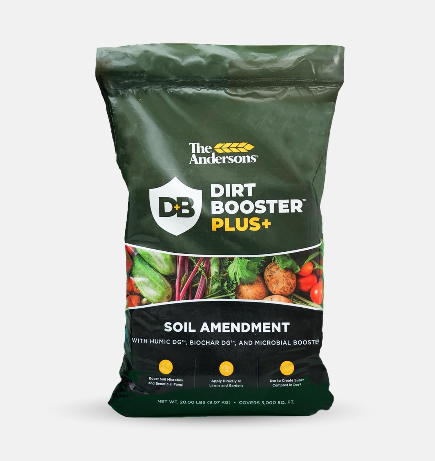 The Andersons Dirt Booster Plus All-Natural Super Compost Starter and Soil Am…