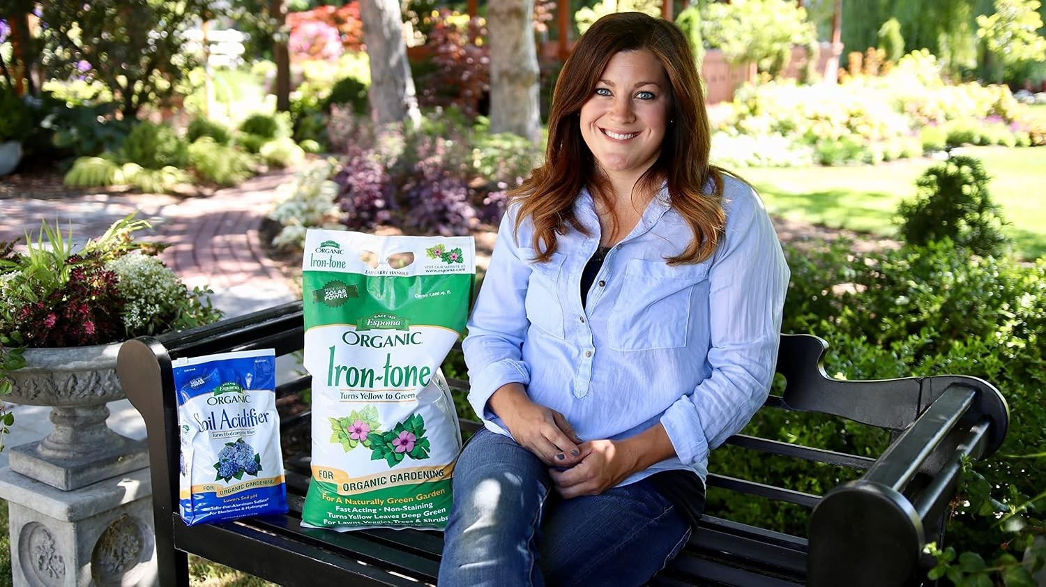 5 lb. Organic Iron-Tone Fertilizer – Correct Iron Deficiency for Lush Greenery