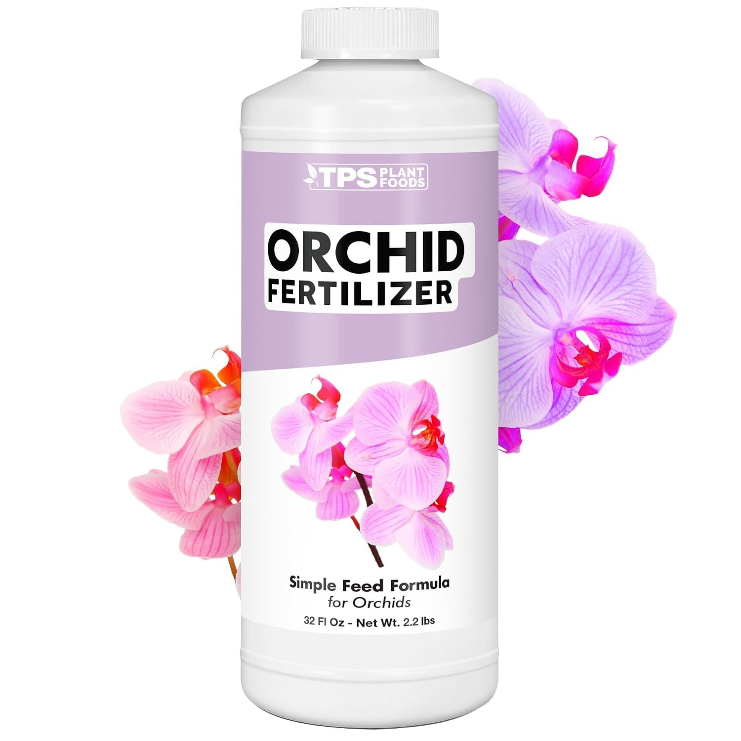 Orchid Fertilizer – Liquid Plant Food for Reblooming, Longer-Lasting Flowers & H