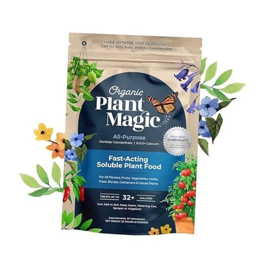 – Fast-Acting Water Soluble Plant Food – All-Purpose Fertilizer One 0.5 lb Bag