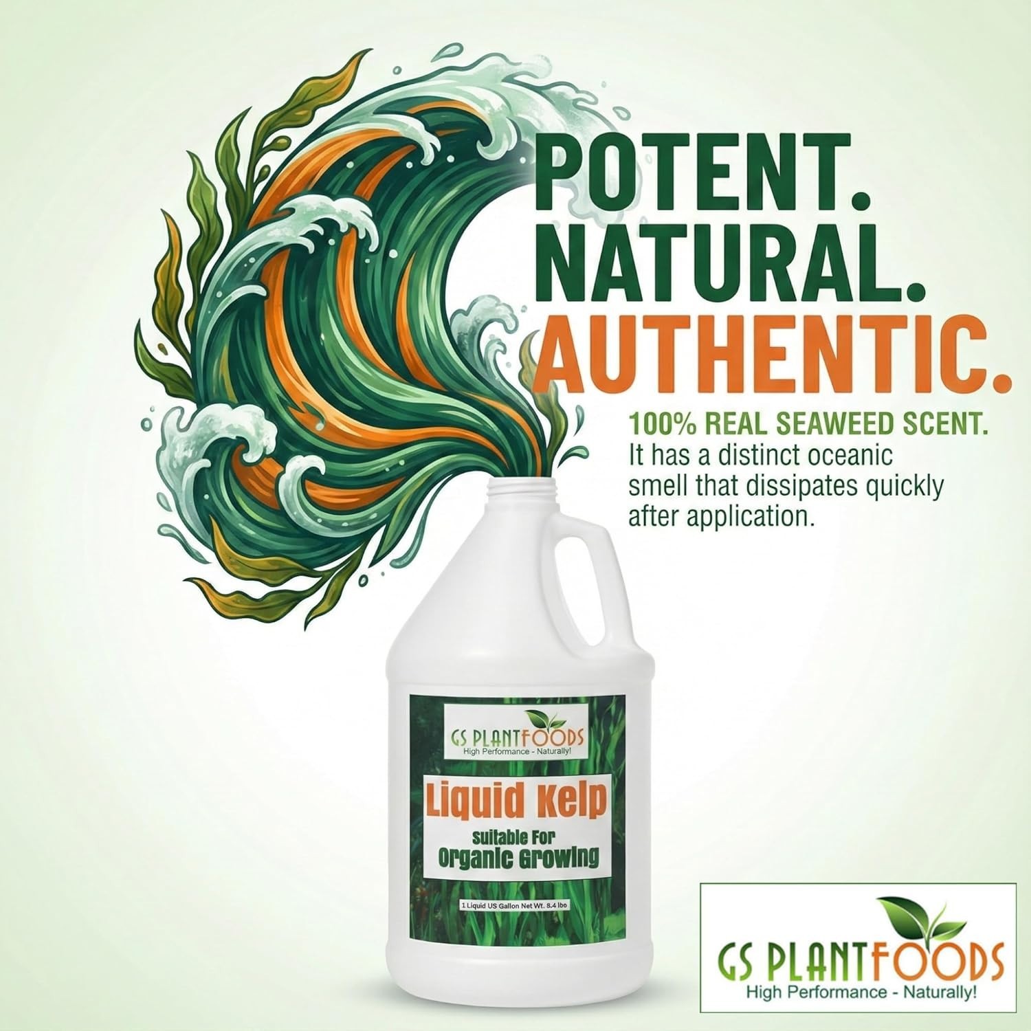 Organic Seaweed Concentrate – Plant Vitality – 1 Gal