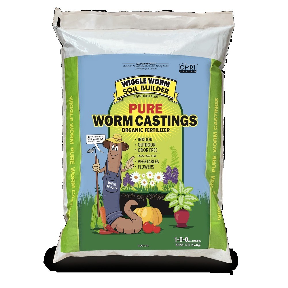 Pure Organic Worm Castings Natural Fertilizer for Indoor Outdoor Plants