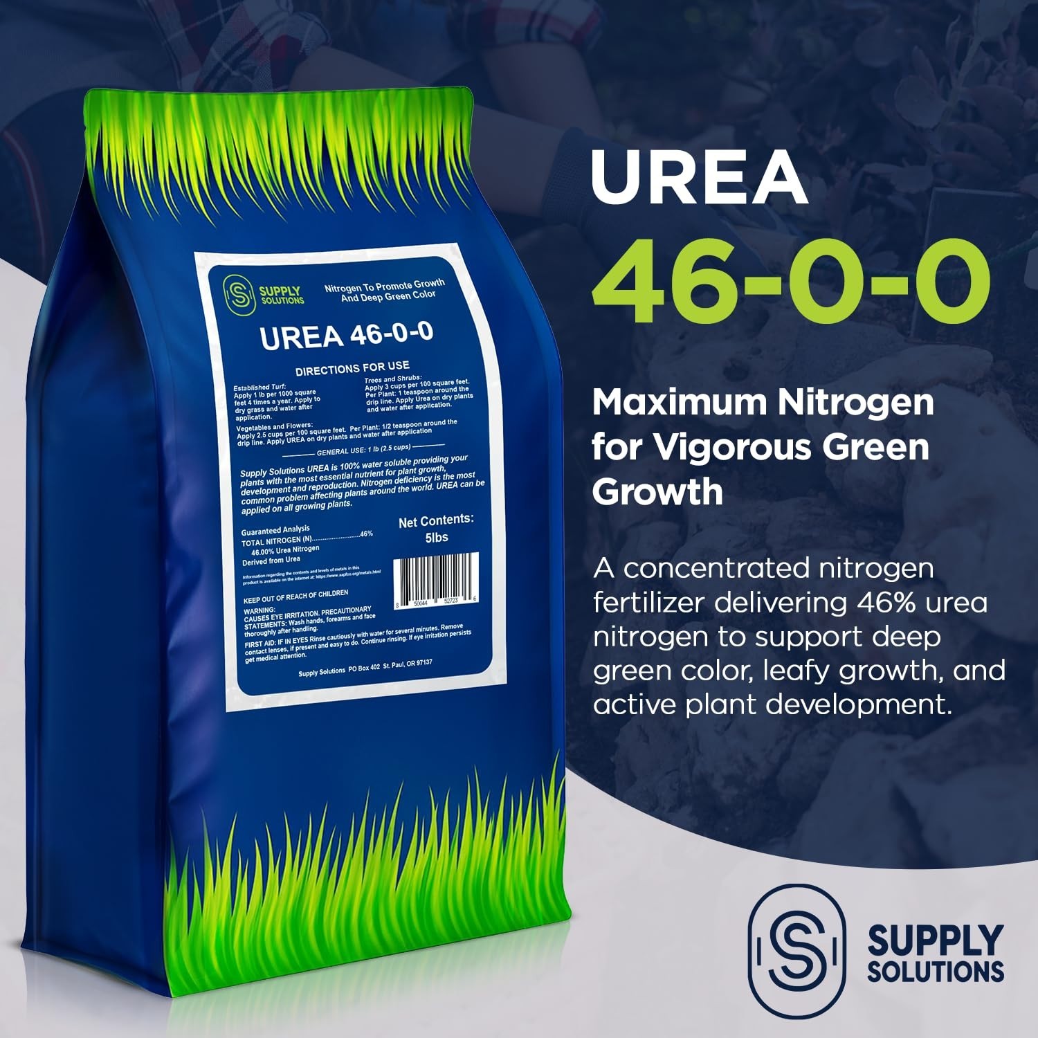 High-Performance Urea 46-0-0 Nitrogen Fertilizer for Lush Growth & Deep Green Co