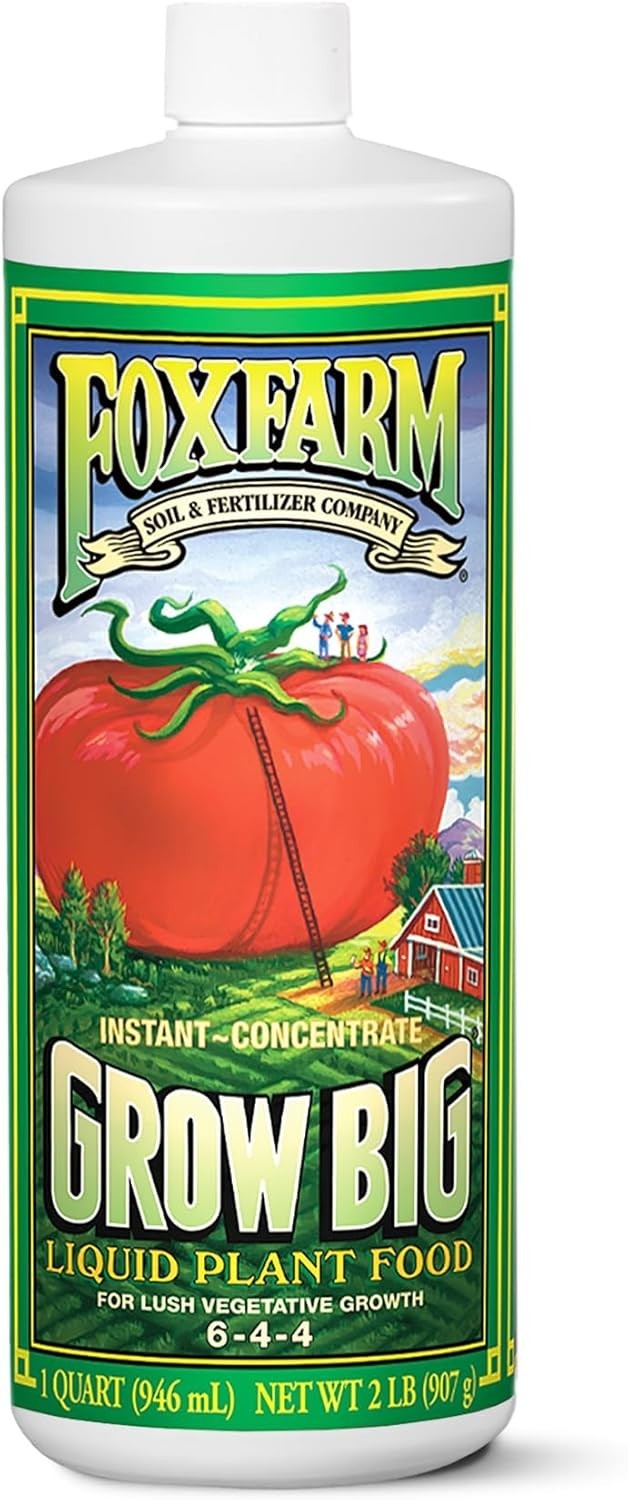 Nutrient-Rich 1 Quart Grow Big Concentrate – Perfect for Indoor & Outdoor Plants