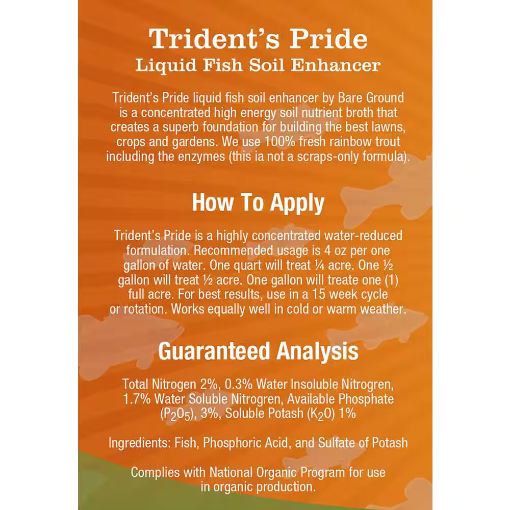 Trident’S Pride by Bare Ground 320 Oz. Organic Ready-To-Use Liquid