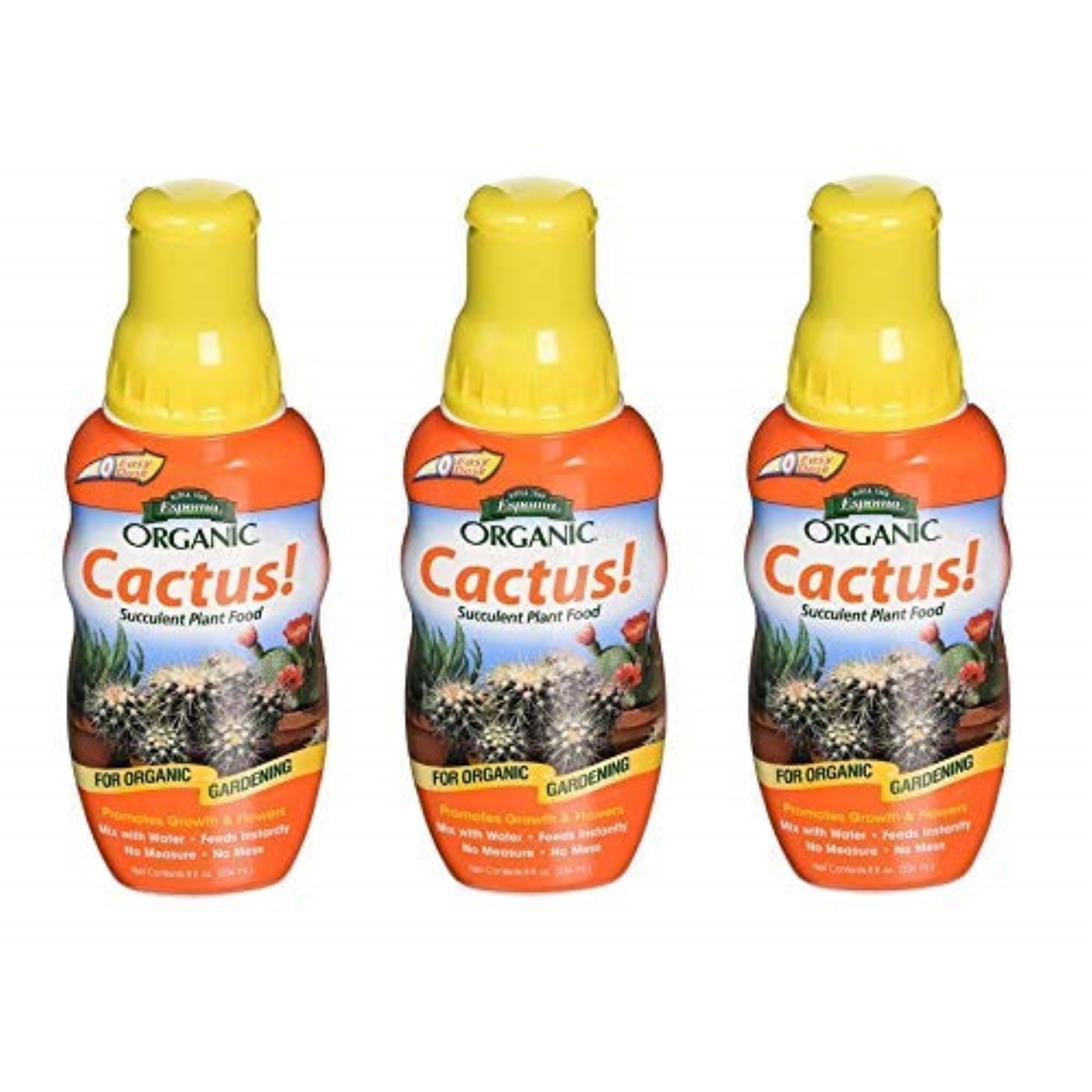 Espoma (#CAPF8) Organic Cactus Houseplant Food, 8 Oz (Pack of 3)