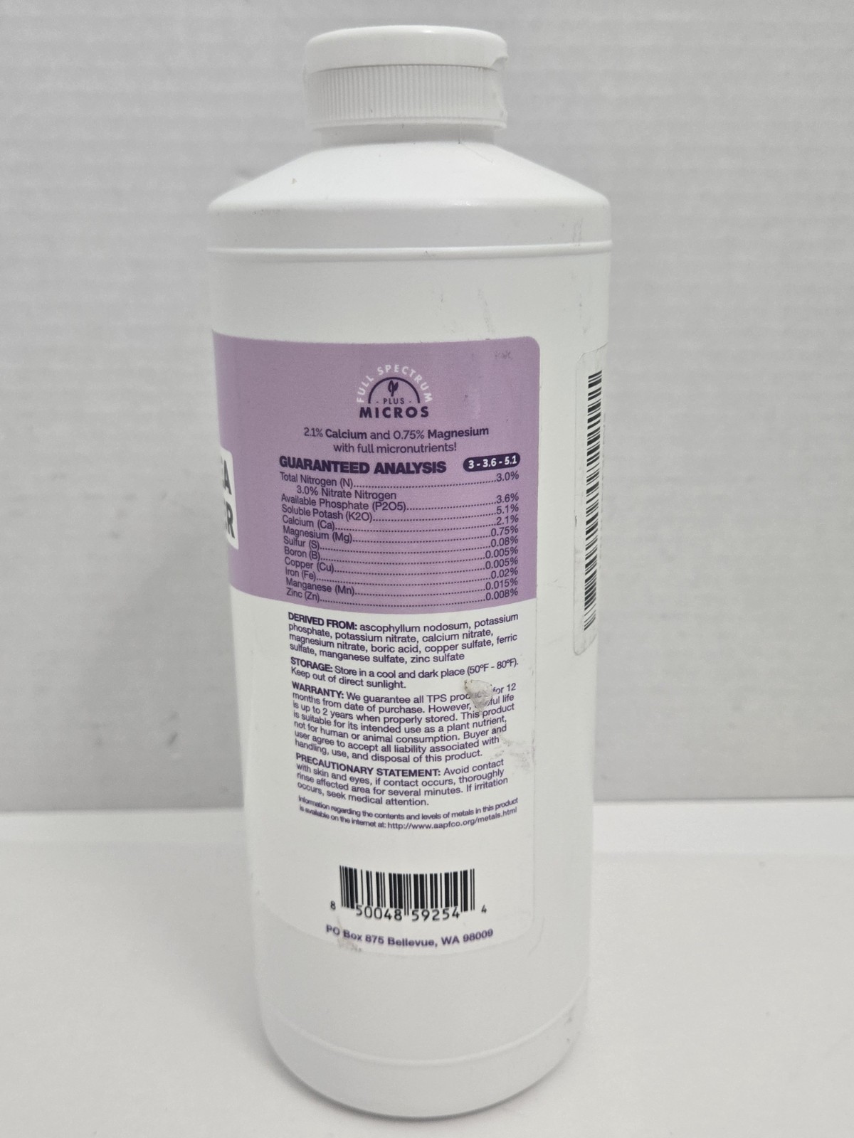 TPS NUTRIENTS Hydrangea Fertilizer for Acid Loving Plants Liquid Plant Food 32oz