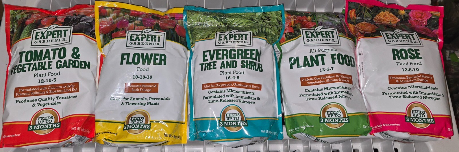 Expert Gardener Organics – 4 lb Fertilizer Bags