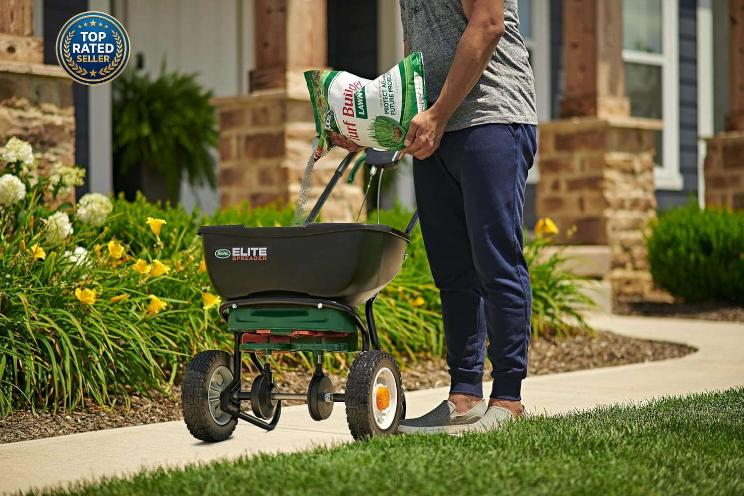 Scotts Turf Builder Lawn Food, 12.5 Lbs. | Fertilizer for Grass, for All Grass T
