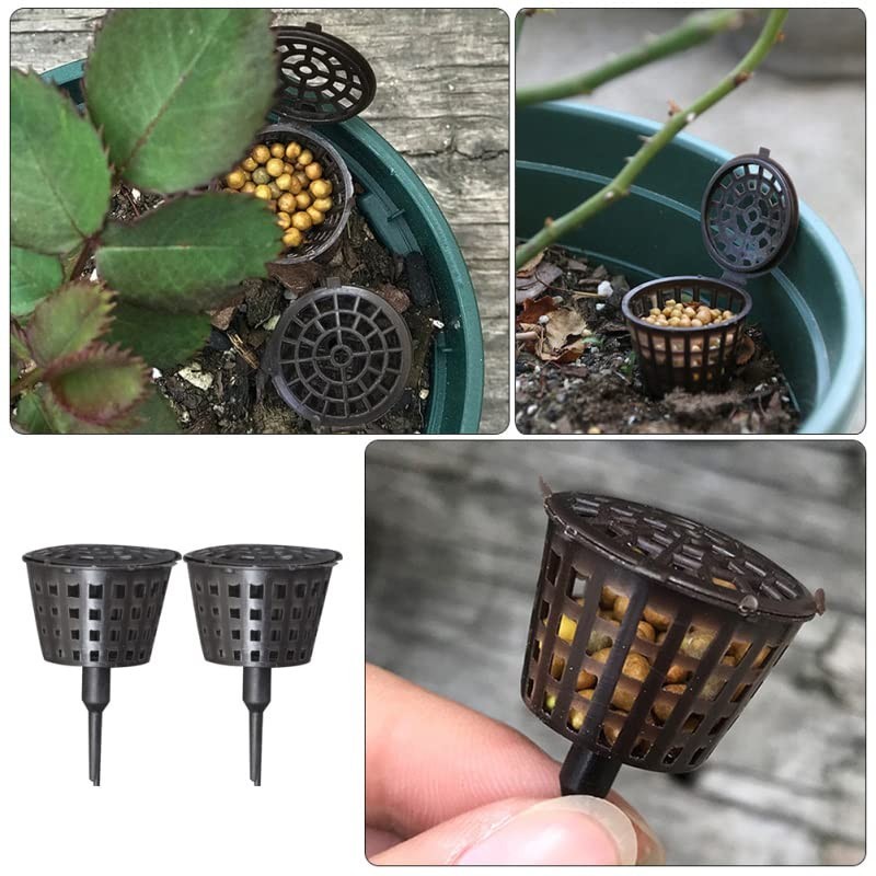 12 Pack Plant Fertilizer Pellets Dispenser – Reusable, Durable, Easy To Use