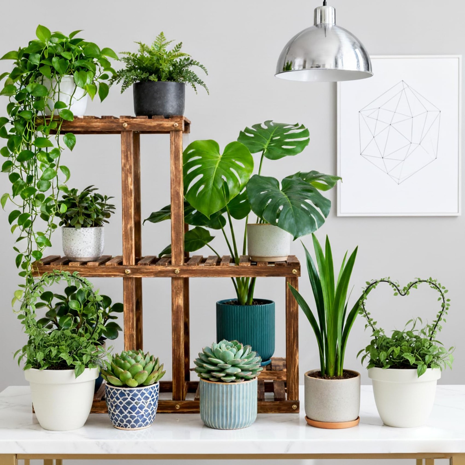 Trellis for Potted Plants, Small House Plant Support, Indoor Plant Trellis fo…